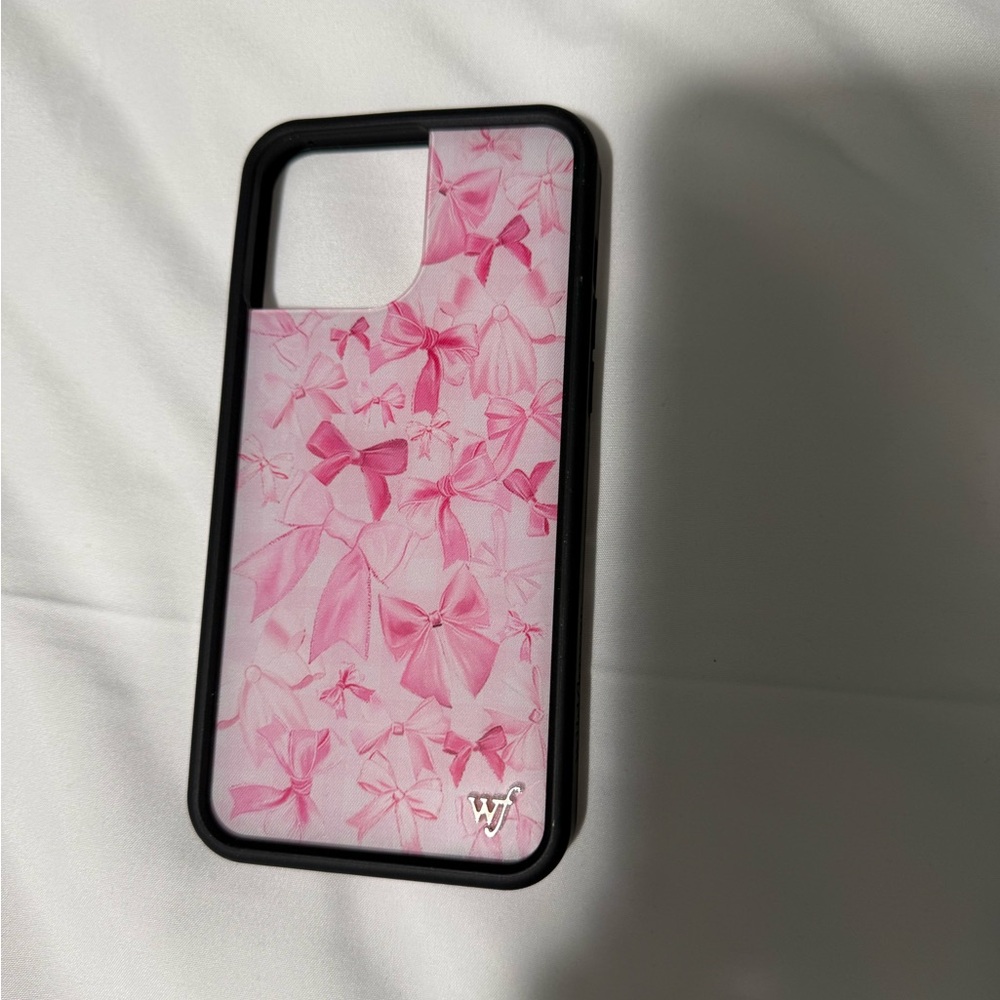 Pink Bow Wildflower IPhone 13 Pro Max case